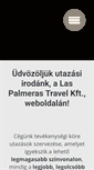 Mobile Screenshot of laspalmeraskft.com